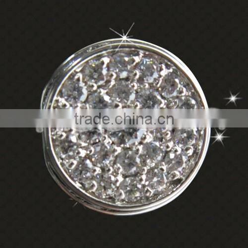 Diamond shiny home button for iPad, luxury gold plated accessories for iPad