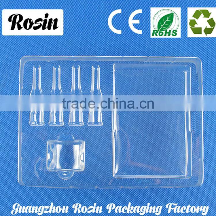 Biodegradable clear Pet cosmetic container manufacturers