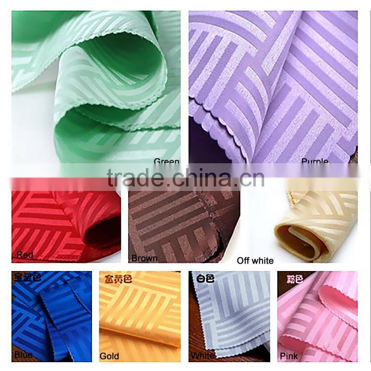 Wedding table cloth in double layers