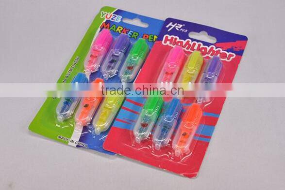 mini highlighter pen set
