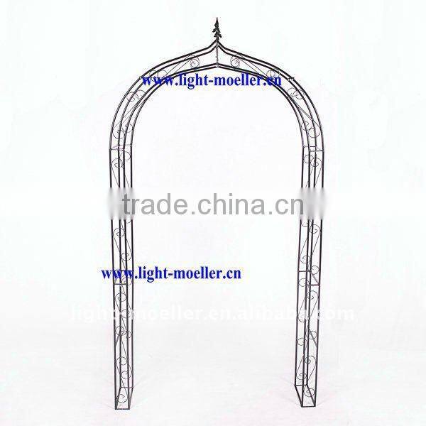 wrought iron garden arch LMGR-51003
