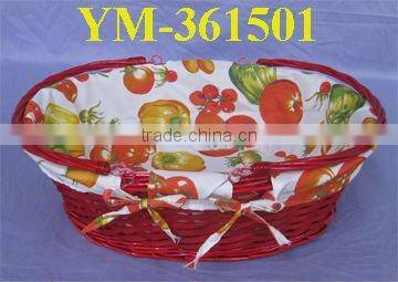 new design large half inexpensive wicker shopping basket