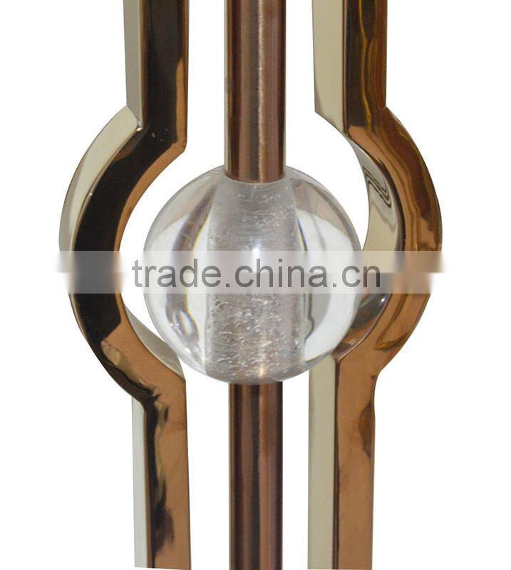 Golden Stainless steel plant stand pot stand with marble top