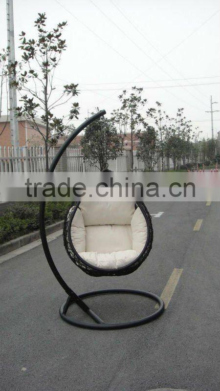 Indoor outdoor rattan swing