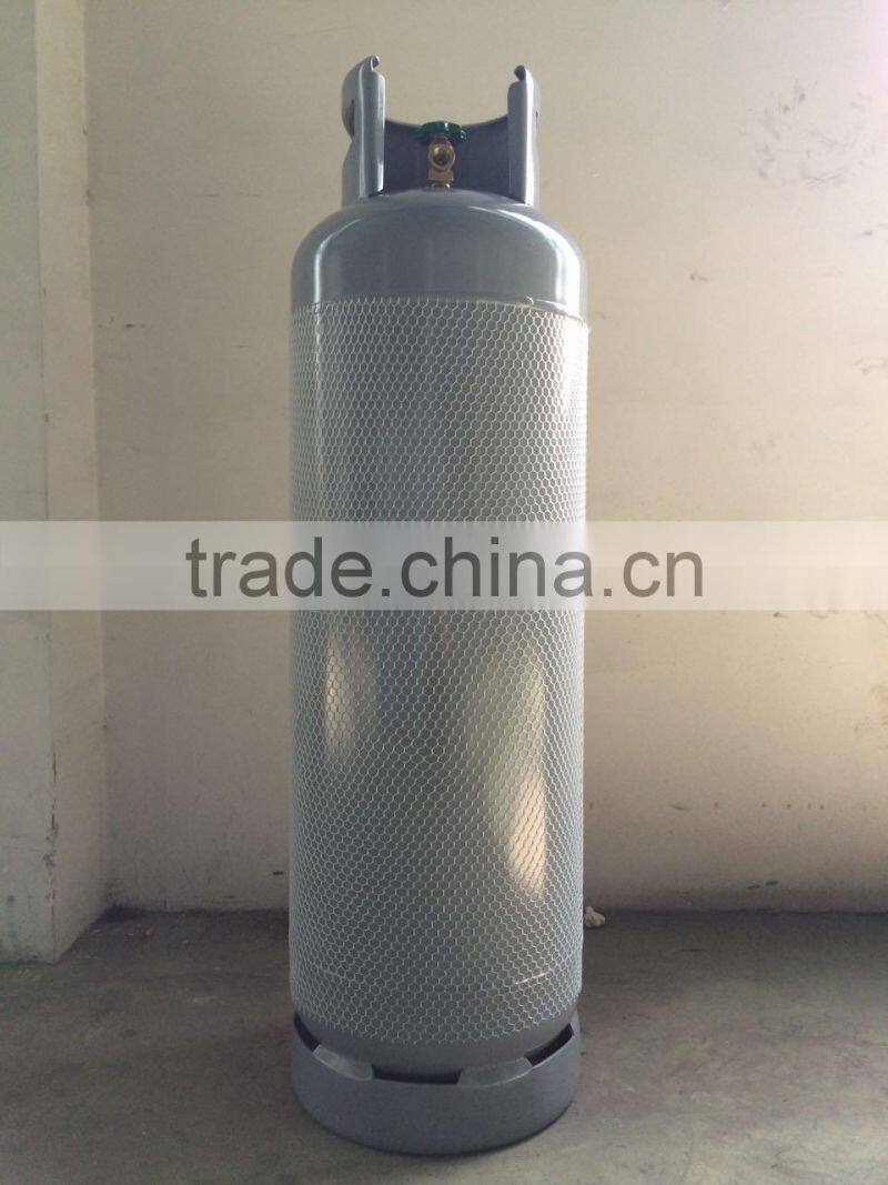 High quality DOT 4BW 48kg steel lpg gas tank