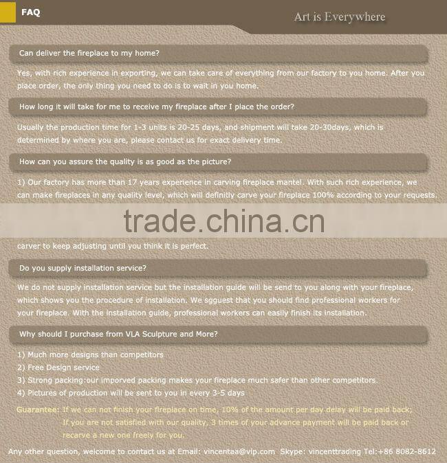 Freestanding fireplace mantle,Freestanding fireplaces VFM-NF014A