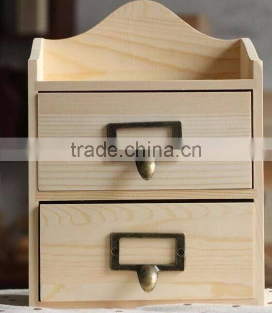 Modern beauty wooden storage box