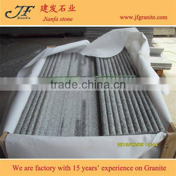 Bianco sardo G640 stair grey granite step