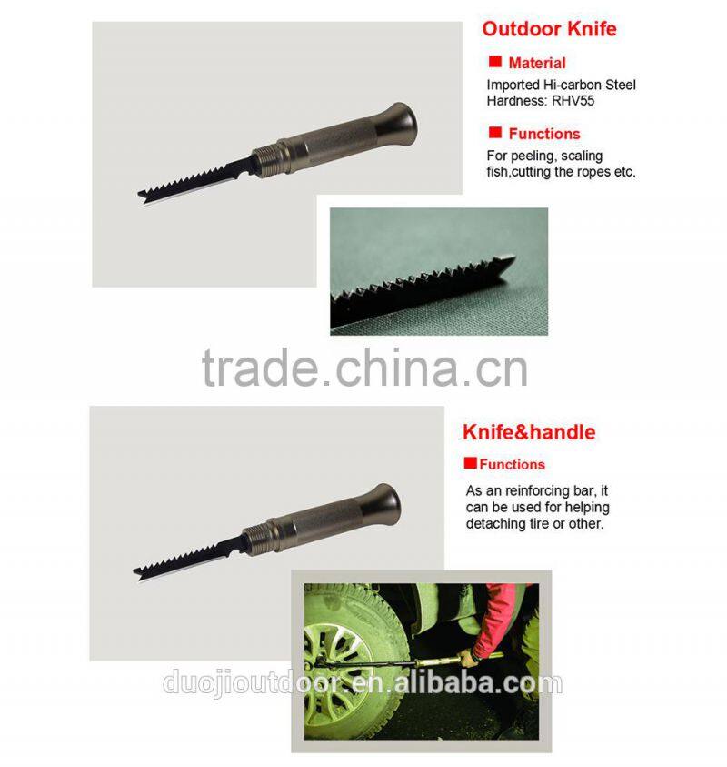 0outdoor Rescue Accessory ,camping hunting esssential pick dig shovel ,outdoor team sports kit