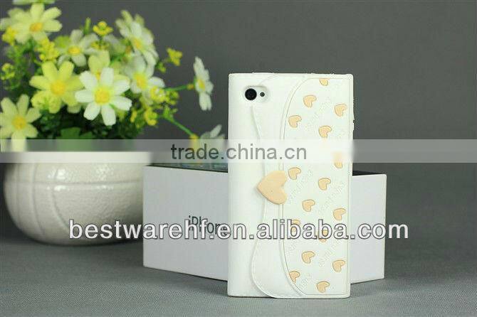 BAG shape silicone mobile phone case for apple iphone5