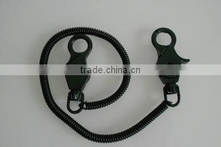 20" Casino Coil Bungee Cord with Lobster Claw LS Eplus