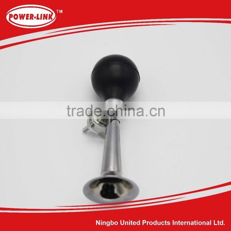 alloy with rubber bicycle bike trumpet