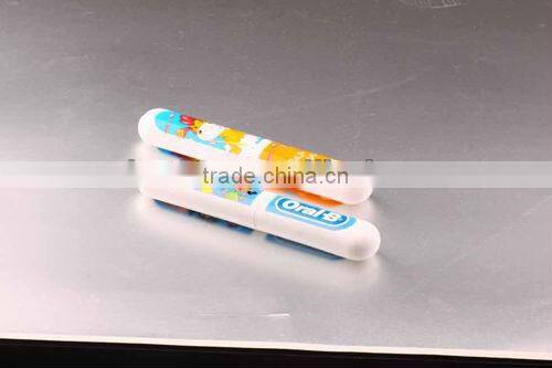 traveling plastic pp toothbrush tube/tooth brush case/tooth brush holder