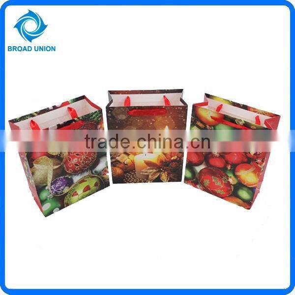 Christmas Drawstring Gift Bags Christmas Paper Gift Bag