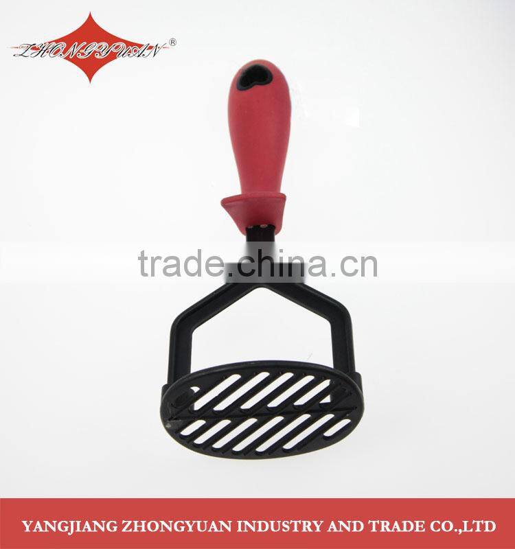 100% food grade kitchen utensil,nylon kitchen tool with red heart shaped handle