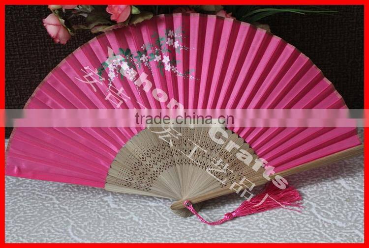 Pomotional best sale fabric foldable fan