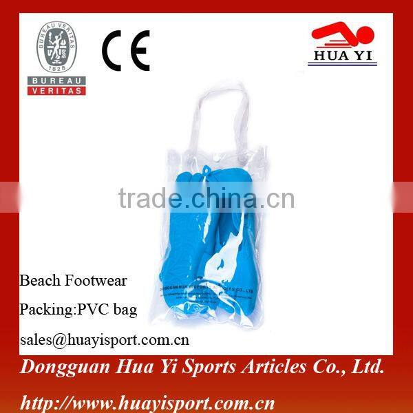 Wholesale pure color Junior beach footwear with patent