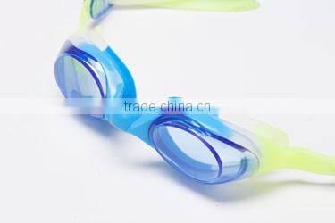 Comfortable kids anti fog transparent swimming goggles