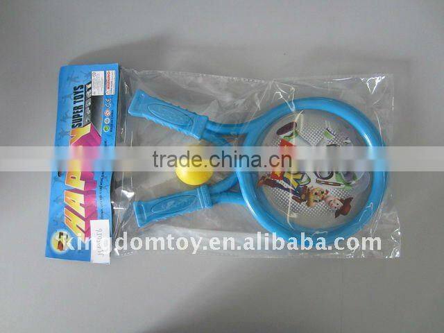 plastic tennis racket toy