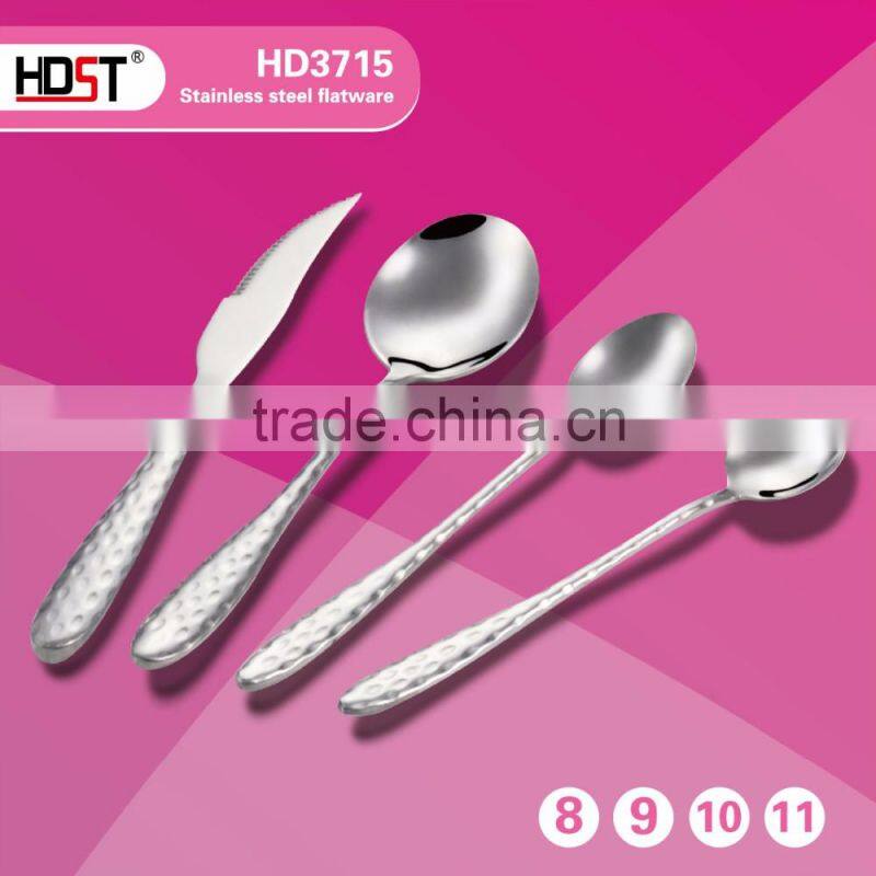 Luxury high quality stainless steel flatware
