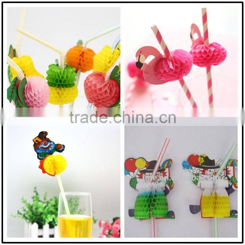 Hot sell Umbrella drinking straws 50pcs /box