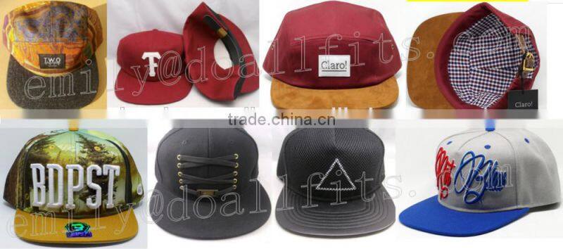 100% polyester sports visors for women
