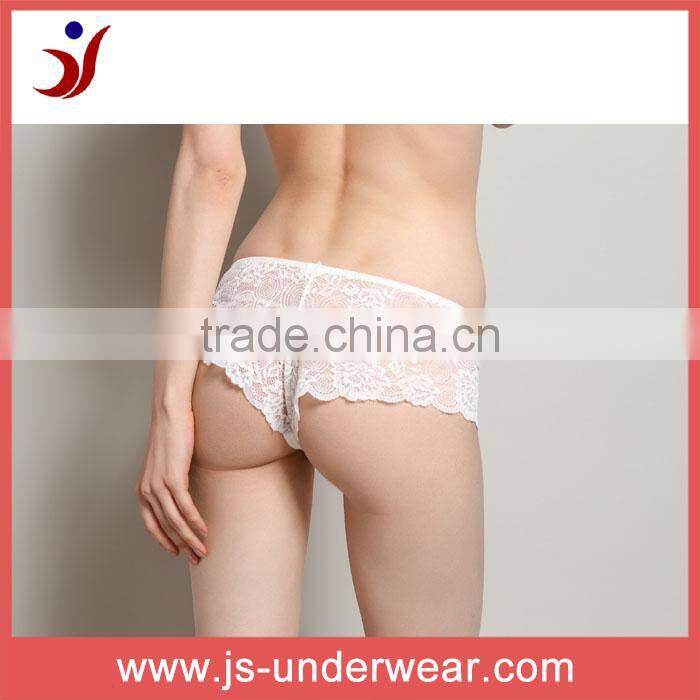 Ladies skirt style thongs, latest Hot fashion white lace panty