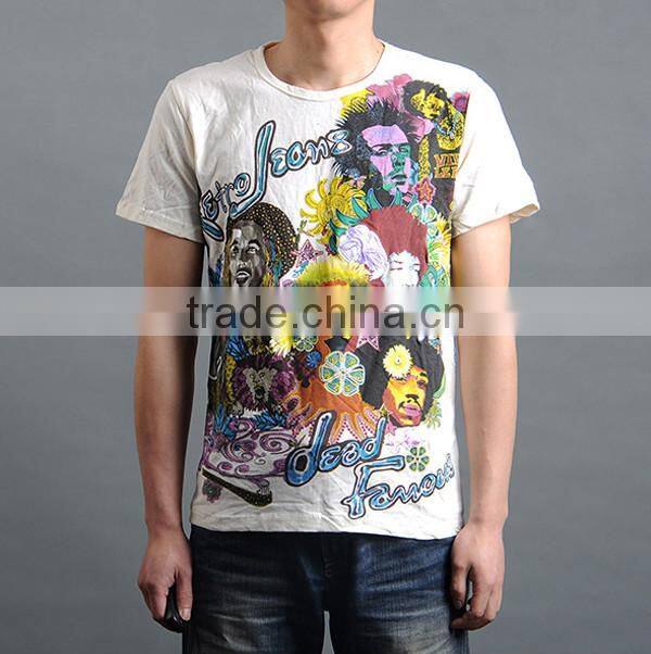 japanese custom design men's t shirt