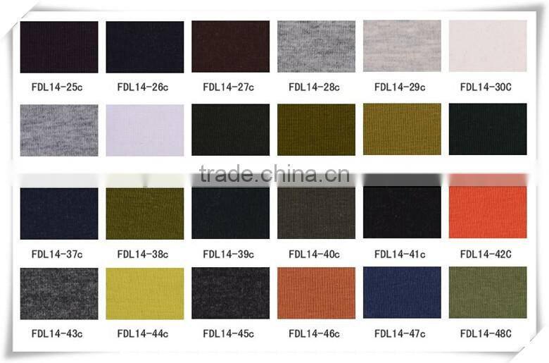 70"wide 160g/sqm cotton spandex fabric,95% cotton 5% spandex knitted fabric