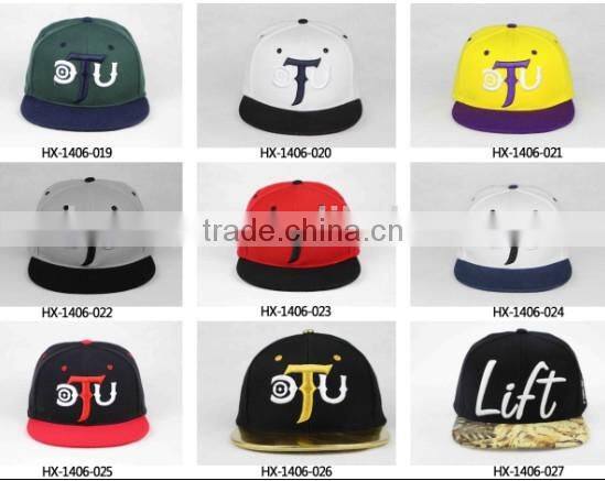 fashion decorate red rivet custom flat top hat