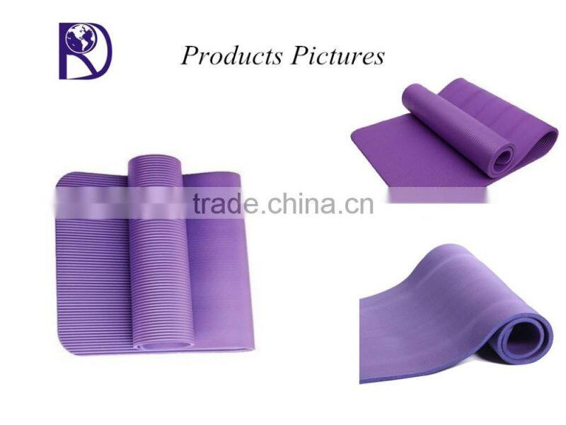 Waterproof Easy to Clean NBR Yoga Mat for Yoga Exercise