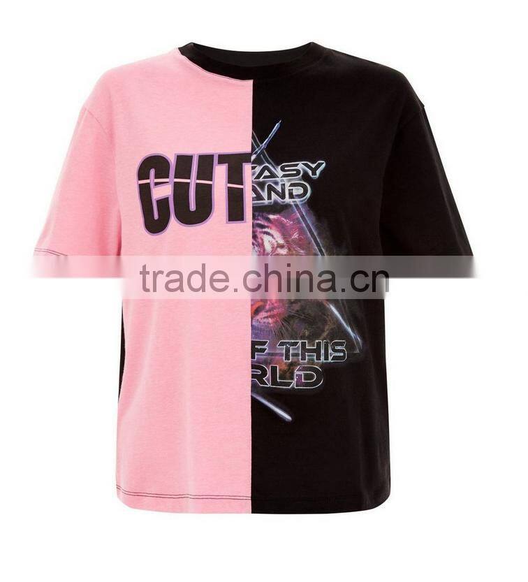 Women custom t shirts printing in bulk
