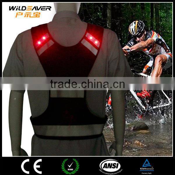 Hi Vis Summer Led Reflective Running Belt and Led Running Vest
