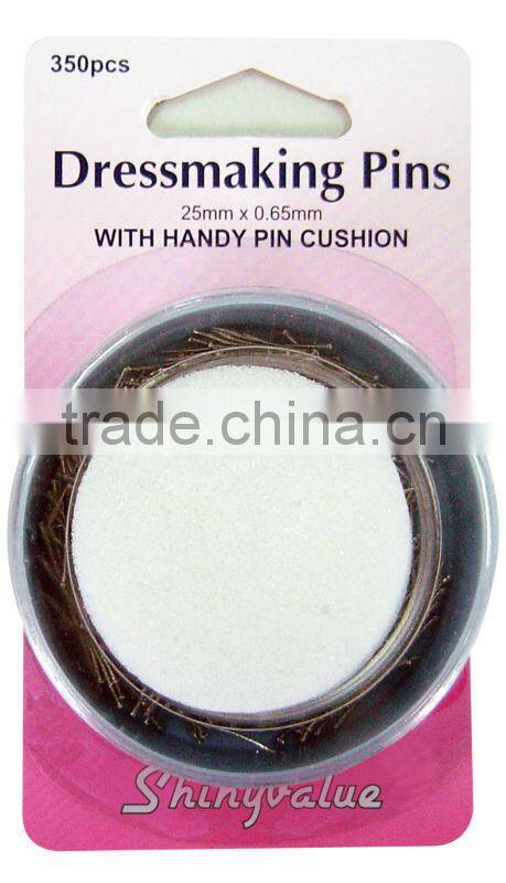 Useful Creative Nickel Plated Steel Quilters Glass Head Pins Manufacturer