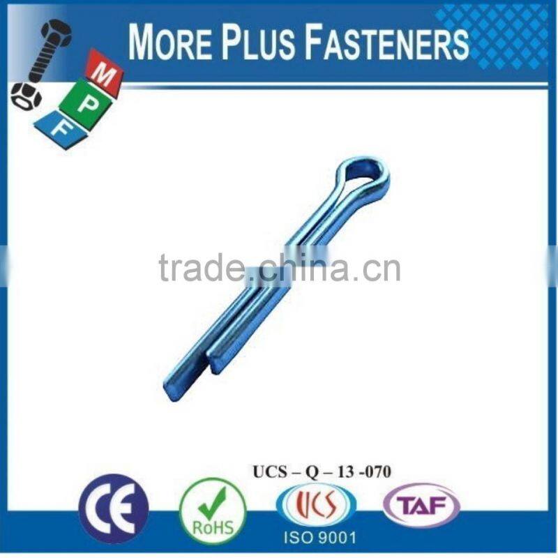 Made In Taiwan Cotter Pin Inch Split Cotter Pin Stainless Steel Cotter Pin
