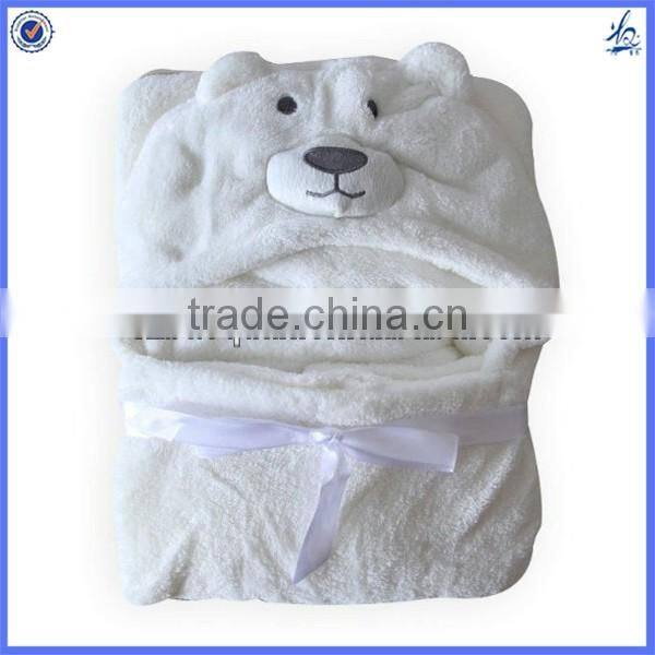 3D animal super soft plush cotton knitted baby blanket wholesale