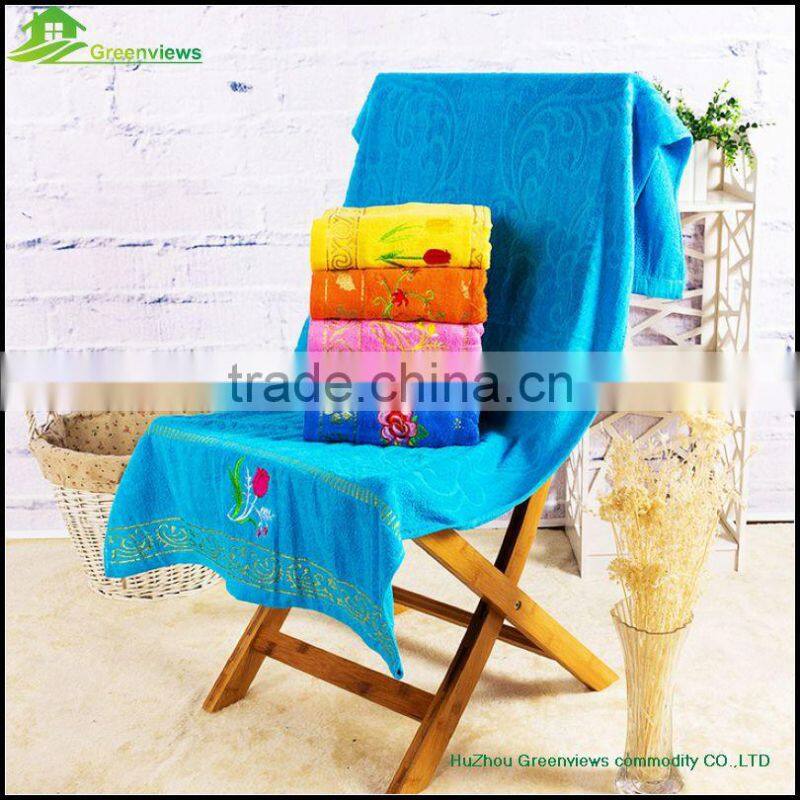 Hot selling pesternal beach towel for wholesales super size beach towel towel blanket beach