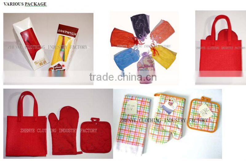 Heat Resistant household kitchen duckbilled Neoprene oven mitt Glove