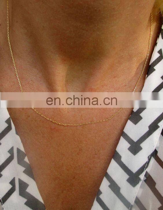 Personalized Sideways cute with baby's Initial Necklace - Silver