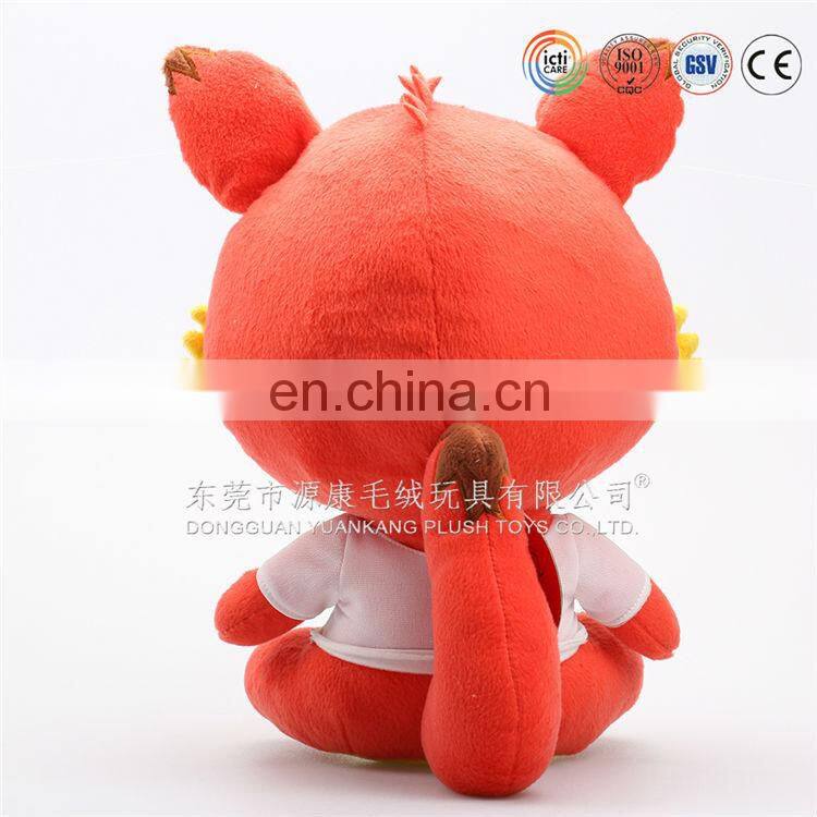 Customized plush cartoon cat kiss cartoon characters