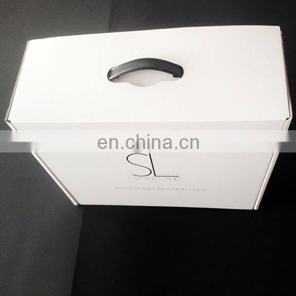 Luxury Surface Finishing Packaging Cheap Corrugated Paper Extra Large Gift Boxes Clear Plastic Handle Boxes