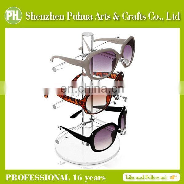 Acrylic Wall Mount Poster Holder, Eyeglasses Storage Jewelry Box, Display Showcase For Eye Glasses Shop