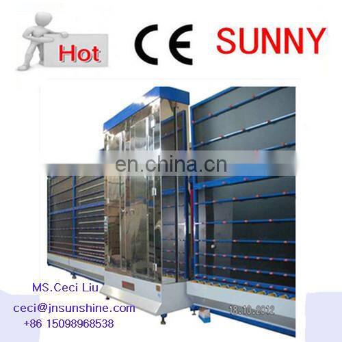 glass washing machine/ vertical glass washing and drying machinery