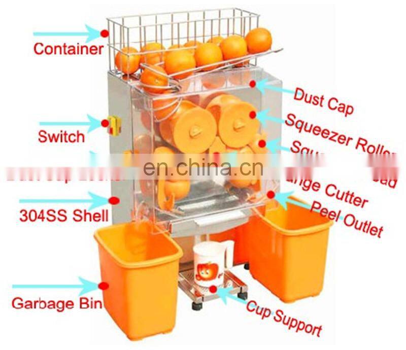 commercial squeezing orange juicer machine lemon juice machine