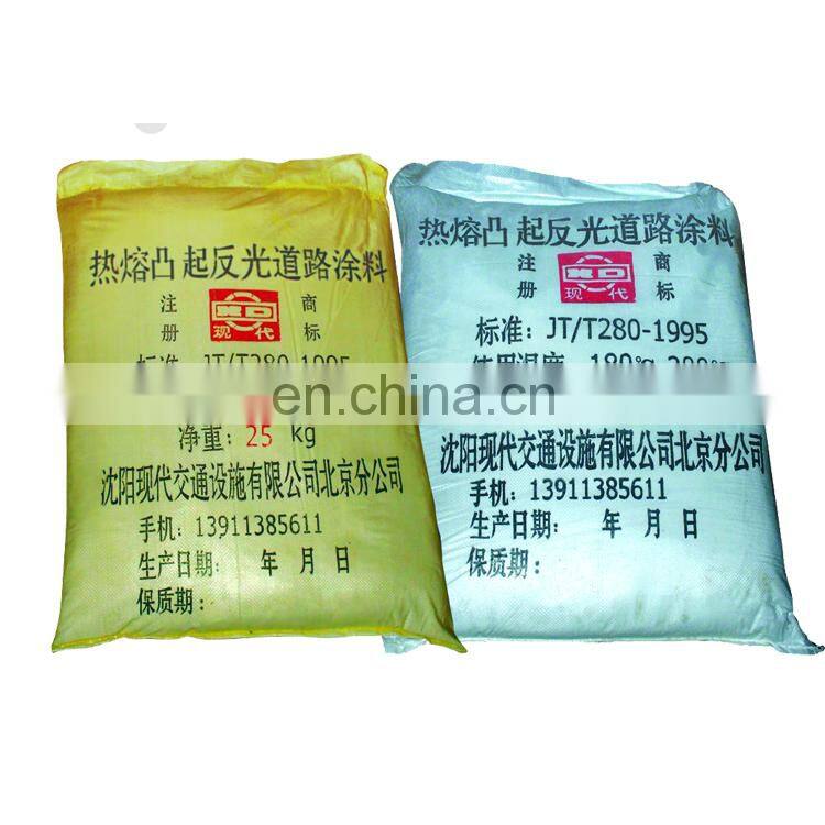 Hot Melt Vibrate Raising Line Reflective Road Marking Thermoplastic Paint