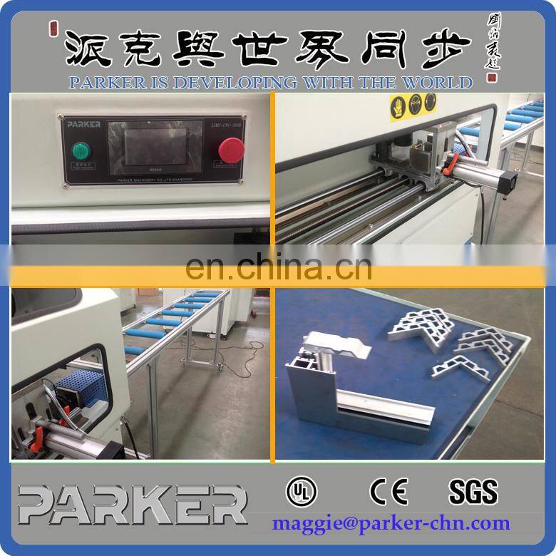 aluminium saw cutting machines Automatic cnc aluminum corner key cutting saw/aluminium conjoint block cutting