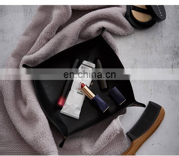 RAWHOUSE original design faux fur PU leather storage box