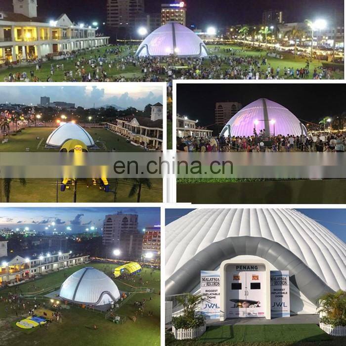 Large Outdoor Waterproof Christmas Party Dome Tent Inflatable Event Tent For Sale