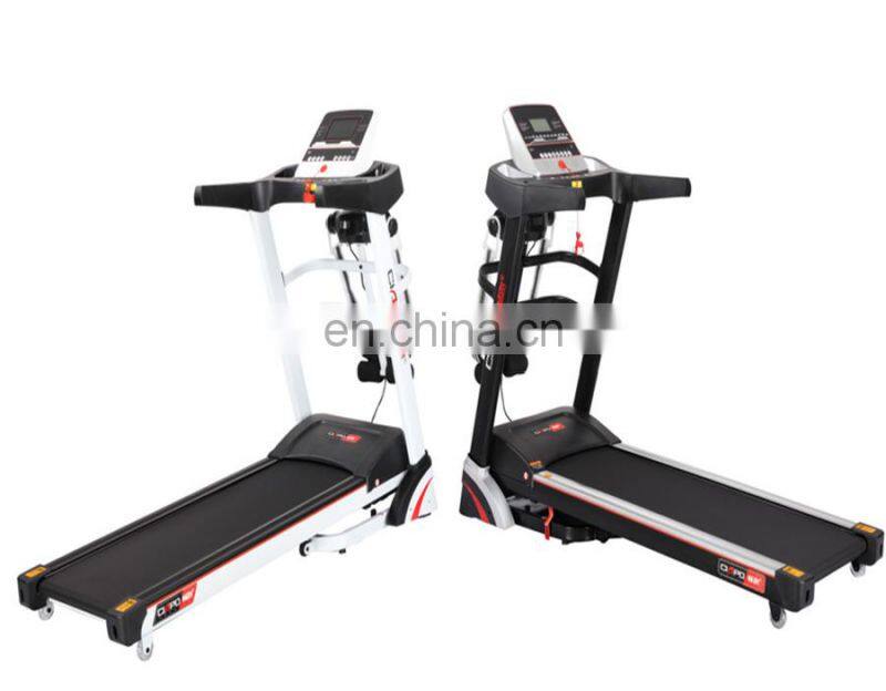 Gym machine homeused white color screen treadmill