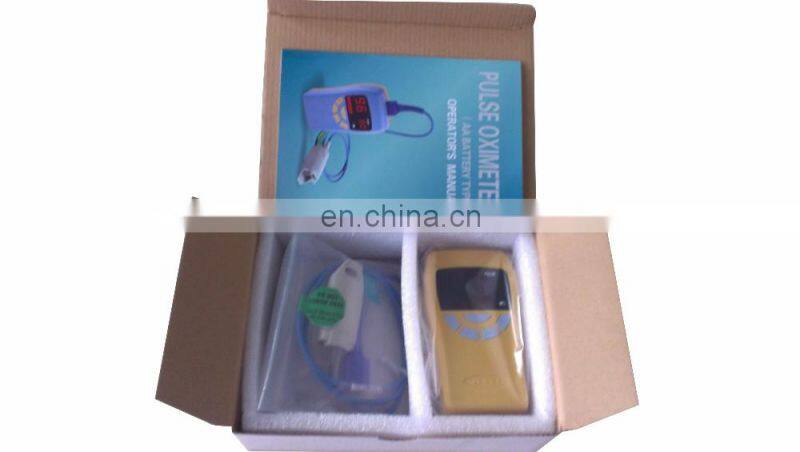 High Quality Non-Invasive Handle Pulse Oximeter with Rechargeable Battery Power for sale